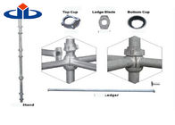 نظام قوي لصقل Cuplock Formwork System 48.3-48.6 Mm قطر توفير الطاقة للتشييد